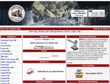 Tablet Screenshot of choochooauctions.com